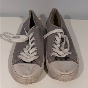 Mossimo Supply Co. Gray Canvas Sneakers